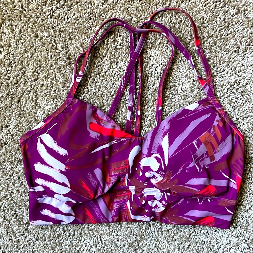All In Motion for Target Sports Bra | M | Purple/Multi